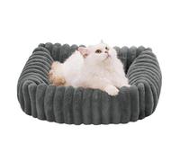 Generico Washable Cat Bed Mat - Soft Warming Puppy Cushion, Plush Pet Sleeping Pad | Thermal Fleece Resting Design, Anti Slip Comfort Dog Lounge Mattress Setup for Home Travel Balcony Indoor