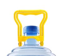Generico Water Bottle Handle | 5 cm Thickened Non-Slip Clamp Anti Skid Drinking Bucket Lifter, Portable Grip | Gym Home Picnic Camping Hiking BBQ Road Trip Festival Party Elderly Students, jaune,