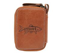 Generico Waterproof Fishing Lure Holder - Portable Felt Fly Dryer Organizer | Multifunctional Tackle Binder Bag for Men Women, Fishing Accessory for Freshwater, Saltwater, Rivers, Lakes, Streams, O