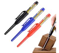 Genérico Waterproof Tip Marker - Permanent Markers Pens | Basic Colours Waterproof Pen | Permanent Marker for Stone, Wood, Metal, Glass, Doodling, Quick Drying Marking for Doors