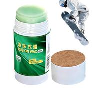 Generico Wax for Snowboard,75g Waxing Accessories with Cork Applicator - Portable Wax | for Indoor Outdoor Home Park Winter Sports Snow Snowboard Skiing Cross-Country