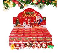 Generico Weihnachtsbaumschmuck | 24-Teiliges Set bruchsicherer Hängeanhänger | Glitzernde Kugelanhänger | für Die Dekoration von drinnen und draußen, Kamin, Fenster, Türrahmen, Weihnachtsfeier