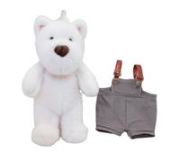 Generico West Highland Plush, Kids Animal Stuffed Toy, Dog Plush Toy, Throw Pillow Dog, 11,8 pouces Stuffed Animal, Stuffed Toy for Boys, Stuffed Toy for Girls, West Highland Toy, Cute Dog Plush,