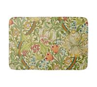 Genérico William Morris3 Tapis de salle de bain antidérapant lavable Motif floral fraises 50 x 76 cm