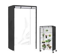 Genérico Wire Shelf Cover - Wire Rack Covers | Outdoor Shelving Covers | 420D Oxford Cloth Sun Protection Cover | Dustproof Cabinet Protector for Indoor Kitchen Patio Basement Pantry Garage Furniture