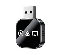 Generico Wireless - About 3 x 3 cm/1,18 x 1,18 Inches Mirroring Adapter | Car Display Video Adapter, For Long Distance Travel City Driving Highway Navigation Music Streaming Calling Parking Assistance