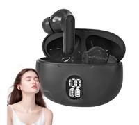 Generico Wireless Earphone - Noise Cancelling Led Display Wireless Earbuds Sports Headphones, Waterproof Stereo Sound Wireless Earphones for Driving Cycling