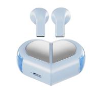 Generico Wireless Sports Earbuds - Heart Shape Headset, Audio Earbuds With Comfortable Fit | Running Studying Hiking Driving Airplane Jogging Sports Cycling Meetings Workout Active Lifestyle Use