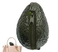 Generico Women's Coin Purses, Funny Fruit Shape Novelty Purse Wallets | pouch with realistic looking avocat design for women girls
