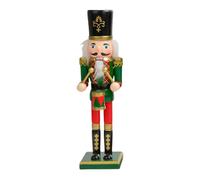 Generico Wooden Nutcracker Figures, Seasonal Decor For Holidays, Wooden Christmas Soldiers Figurine Decoration For Porch Outdoor Indoor Party Home Fireplace Holiday