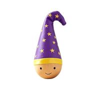 Genérico Wooden Wobble Cat Toy, jouet interactif Wobble Teaser, chat Enrichment Exercise Hunting - Pour l'intérieur et l'extérieur, le jeu, le scratching et le relief