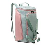 Generico Workout Bag - Large Capacity Waterproof Gym Bag | Sports Travel Backpack with Shoe Compartment and Wet Dry Separation | Lightweight, for Fitness Yoga Swimming Basketball Business Trip, vert
