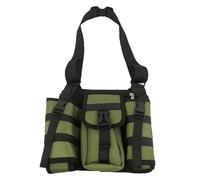 Generico Workout Shoulder Bag, Bottle Holder Shoulder, Sports Bag Shoulder Bag, Sac à bandoulière Carabiner Shoulder Bag Carrier, Water Bottle Pouch, Hiking Shoulder Bag with Carabiners, Army Green,