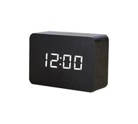 Generico XHorloge En Bois - Récit D'alarme MAINS MAINS PLUS PLUSÉE | Réveil En Bois | Cllock Numérique Grand Écran, 3 Paramètres Aalarm, Mode Semaine/Week-end, Horloges Électriques Pour Accessoire