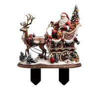 Genérico Yard Stake, Decor, Figurines, Christmas 2D Acrylic Yard Art, Santa Decorations Indoor, Holiday Lawn Decor, Weatherproof Outdoor Decoration for Landscape, Patio