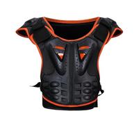 Genérico Youth Chest Protector - PE EVA Stretch Mesh Cloth Cloth M/L | Body Vest Gear | Spine Chest Protector for Safe Motocross Skiing | Idéal pour la Protection des au Printemps été Automne