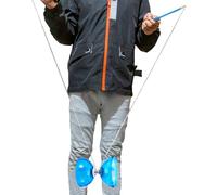Generico Yoyo - Yoyo Chinois de 5,91 Pouces | Boule en TPU - Double Tête avec Bâtons, Corde, Sac en Réseau, Jouet de Développement des Compétences, Pour , Débutants, Jeux de v