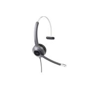 GENERIQUE 0889728193108 - COMMUTATEUR KVM - Cisco 521 Monophonique Bandeau Noir, Gris (Headset 521 Wired Single 3.5mm + USB Headset