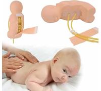 Générique 1:1 Modèle de Ponction Lombaire Nouveau-né à Taille Réelle, Simulateur de Formation à la Ponction Lombaire pour Médecins et Infirmières, Modèle Pédagogique pour Pratique et Étude