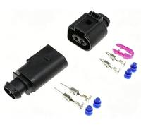 Générique 1/10Kits 3.5mm connecteur de faisceau de câblage automobile 1J0973722 8D0973822 prise de klaxon électrique 1J0 973 722 1717692-1 8D0 973 822(Male and Female,1Set)