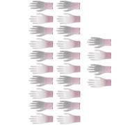 Générique 1 12 paires de gants enduits de PU pour les travaux de jardinage de construction Gants unisexes enduits de PU avec poignée, idéaux pour la manipulation de colis en entrepôt