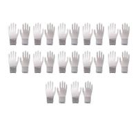 Générique 1 12 paires de gants enduits de PU pour les travaux de jardinage de construction Gants unisexes enduits de PU avec poignée, idéaux pour la manipulation de colis en entrepôt