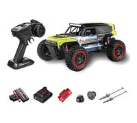 Générique 1/16 RC Rock Crawlers, 2.4G 4WD Brushless Full-Proportional 36KM/h Camions de Roche RC Tout-Terrain à Grande Vitesse, Voiture d'escalade Tout Terrain pour Adulte,Vert