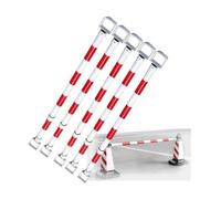 Générique 1 2 8 10 12 16 20 Pack de Barres de cônes de signalisation rétractables, Barres de cônes de sécurité Extensibles de 4 à 6,6 Pieds avec Film réfléchissant pour la Construction de ro