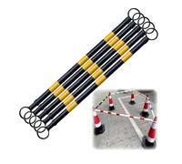 Générique 1 2 8 10 20 Cônes de signalisation télescopiques rétractables, barrière de sécurité Extensible de 1,25 m à 2 m avec Bande réfléchissante de qualité Professionnelle pour la Gestion