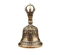 Générique 1/2 Morceau de Cloche en Laiton, Cloche conquérante de démons, Cloche de Pilon conquérante de démons, Cloche de Sutra du cœur, Pendentif de Cloche en cuivre(1pc)