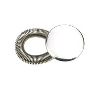 Générique 1/20PCS Rallonge de Bouton en Métal for Pantalons Jeans Couture Gratuite Rallonges de Taille Réglables Rétractables Extenseur de Ceinture à Bouton(L Style,5PCS)