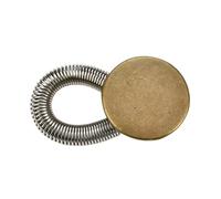 Générique 1/20PCS Rallonge de Bouton en Métal for Pantalons Jeans Couture Gratuite Rallonges de Taille Réglables Rétractables Extenseur de Ceinture à Bouton(M Style,1PC)