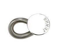 Générique 1/20PCS Rallonge de Bouton en Métal for Pantalons Jeans Couture Gratuite Rallonges de Taille Réglables Rétractables Extenseur de Ceinture à Bouton(A Style,5PCS)