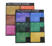 Générique 1 ensemble Autocollants de Planificateur de Gommettes Mensuelles Multi Fonctions pour Bureau Étiquettes Colorées de Calendrier Pratiques et Faciles à Utiliser