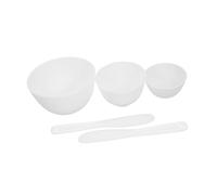 Générique 1 Ensemble Bol à Masque Silicone pour Diy Masques Faciaux Capillaire Facile à Utiliser pour Amies Famille