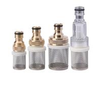 Générique 1 Ensemble de filtres Tuyau en Laiton 16mm avec connecteur Rapide | De crépine de pulvérisateur de pompe de lavage de voiture d'arrosage(D)