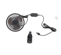 Générique 1 Ensemble de Ventilateur USB Flexible 5V, Base à rotule, | Base de rotule adaptée à un Tube de 10mm à 23mm pour le refroidissement du siège de voiture et le de