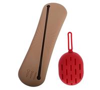 Générique 1 Ensemble Étui de Rangement Silicone pour Pinceaux Éponge de Accessoire de Beauté Pratique pour Voyage
