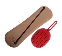 Générique 1 Ensemble Organisateur de Pinceaux de Silicone Étui Portable Éponge Beauté Sac de Rangement Compact pour Voyage et Utilisation Quotidienne