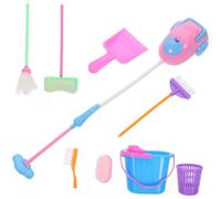 Générique 1 Ensemble Set de Nettoyage Miniature pour Garçon Fille Accessoires Amusants pour Jouer à Maison Outils de Nettoyage pour Filles et Garçons