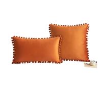 Générique 1 Housse De Coussin avec Pompons.