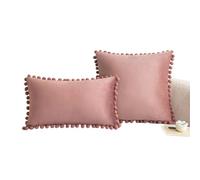 Générique 1 Housse De Coussin avec Pompons.