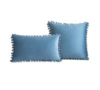 Générique 1 Housse De Coussin avec Pompons.