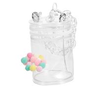 Générique 1 Jeu Joli Trousse De Maquillage Matelassée Accessoires Afficher Transporteur Mignon Fille des Produits Jouets Portefeuille Figurine De Bébé Farci Mini Poupée Alliage De Zinc