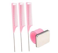 Générique 1 Jeu Peigne De Queue De Dragonne Magnétique Rétractable Rat Poil Épingle Outil Pour Tirer Les Cheveux Peignes Titulaire Entretoise Des Vis Longe De Téléphone Punaises Pp Rosy