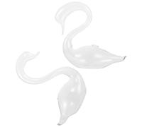 Générique 1 Jeu Vase Hydroponique Cygne Pots De Propagation Propager Arrosoir Vase À Fleur De Cygne Maison Grand Vase De Sol Terre Cuite Fausse Plante Récipient Propagateur Un Verre 2 Pièces