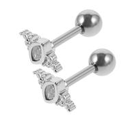 Générique 1 Paire De Boucles D'Oreilles À Tige En Zircon Pour Femmes Boucles D'Oreilles Esthétiques Petites Boucles D'Oreilles À Tige Boucles D'Oreilles Charmantes Pour