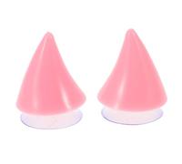 Générique 1 Paire de Diable Décoratives avec Ventouses pour Casque de Accessoires de Casque Électrique Look Rétro Compatibilité Multi Durable et pour Personnaliser Votre