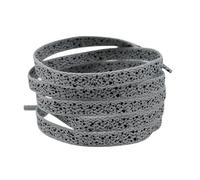 Générique 1 paire de lacets en corde à éclaboussures d'encre, lacets plus larges de 0.8cm for chaussures, lacets plats décontractés, accessoires 100/120/140/160CM(Gray blak,140cm)