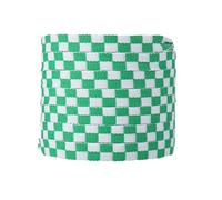 Générique 1 paire de lacets plats à motifs noirs et blancs pour baskets, chaussures de sport pour hommes et femmes(Green white,160cm)